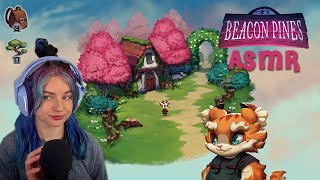 [ASMR] Trying Beacon Pines 🌲 Relaxing & Cozy Story Gameplay (Whispered)