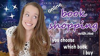 Book Shopping With Me ✨ You choose what I read Round 2!