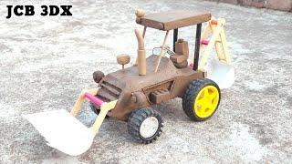 DIY How to make JCB 3dx with clay | Mitti ka JCB kaise bnate hain | RC JCB | Handmade clay JCB 3dx