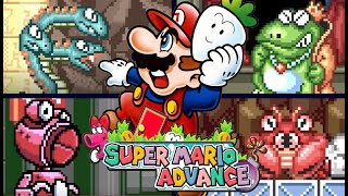 SUPER MARIO ADVANCE - All Bosses