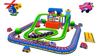 Choo Choo Toy Train Set for Kids - Toy Factory Lego Toys for Toddlers