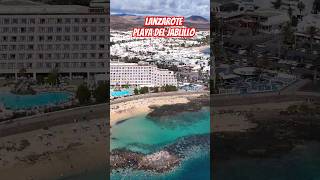 Lanzarote - Playa Del Jablillo #lanzarote #podróże #travel #wyspykanaryjskie #drone #beach #plaża