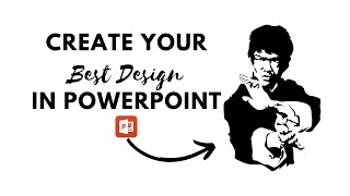 Bruce Lee Design in PowerPoint #brucelee #design #tutorials #creative #powerpoint #trending