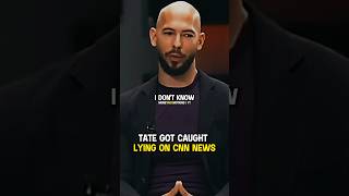 Tate got CAUGHT lying on CNN news