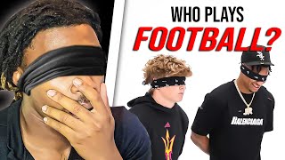 6 FOOTBALL PLAYERS VS 1 FAKE