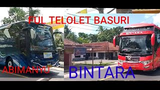 BUS ARTIS FUL TELOLET BASURI DI JALUR PANGANDARAN-CIAMIS Basuri Terbaru #teloletbus #teloletviral