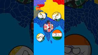 Story Of 1947 || Countries In A Nutshell || #shorts #countryballs #mapping #shoutout #nutshell