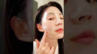 Night Skincare Routine with Face Mask for Glowing Skin #shorts #foryou #facemask #trendingshorts