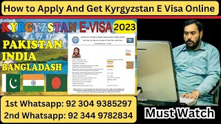 How To Apply for Kyrgyzstan E Tourist Visit Visa | Main Documents Requirement For Kyrgyzstan Visa