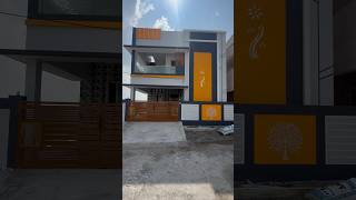 Elevation design ❤️‍🔥📞: 9080179583 for booking, 3BHK villa for sale at Kurumbapalayam, Coimbatore