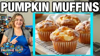 Low Carb Pumpkin Cream Cheese Muffins - Fall Treat!