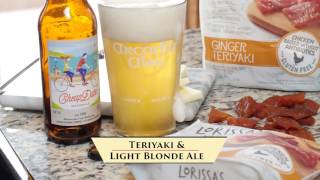 Lorissa's Kitchen Beer Pairing | Ginger Teriyaki | Pure Brews America