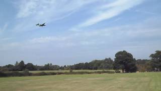 B 25 MITCHELL MY RC PLANE SOME LOW PASSES 1