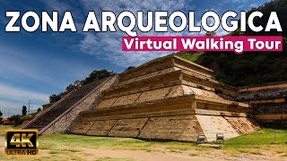 Cholula's Archaeological Zone Walking Tour in Puebla, Mexico in Stunning 4K.