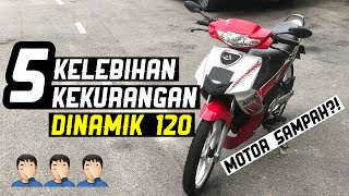 5 Kelebihan & Kekurangan Modenas Dinamik 120! Motor Paling Sampah 2021?!