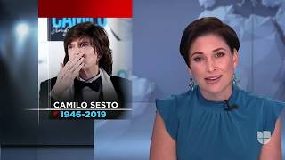 Muere "El Rey Del Amor" Camilo Sesto - Univision Miami - 2019