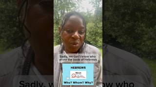 Introducing Hebrews: Who? Whom? Why? #shorts