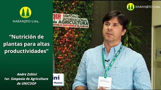 Nutrición de plantas para altas productividades - André Zabini