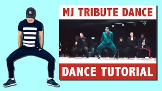 DANCE TUTORIAL | CHRIS BROWN'S AMA PERFORMANCE (MJ TRIBUTE)