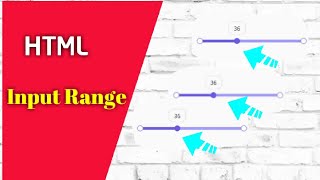 HTML INPUT RANGE @EMECHI CODE