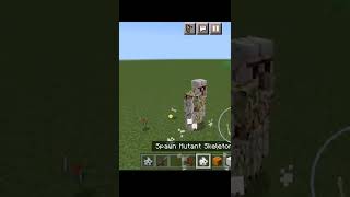 Minecraft , Iron  Golem VS Skeleton Wolf