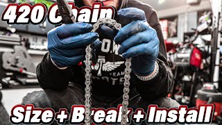 How to Cut and Install Chain | Chain Break | Chain Tension | TYRANIS TIPS