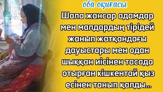 Қараңғы түсе шала жансар адамдар мен малдардың отқа оранған да шыққан дауыстарынан қыз есінен танды