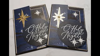 Fun Fold Friday: 2, 4, 6, 8 Fun Fold using the O Holy Night Suite