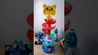 8 Floor Tower And Rattle Ball. #shorts #toys #forkids #happy #tower #games #gameplay #game