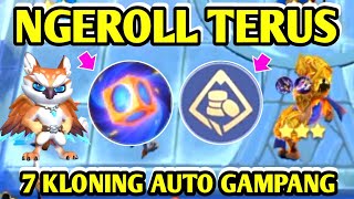 AUSTUS SKILL 2+NORTHERN AUTO NGEROLL TERUS BOSS||7 KLONING JADI LEBIH GAMPANG BOSS|COMBO MAGIC CHESS