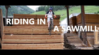 RAW Street Trial #4 | Riding in a sawmill || Jeremias Senfter