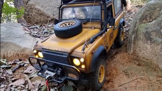 RC_ Defender D90 camel trophy