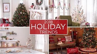 2018 Holiday Trends and Tree Ideas