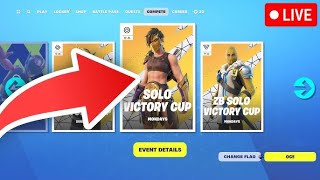 SOLO VICTORY CUP LIVE FORTNITE