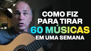 Tirando 60 músicas em uma semana!