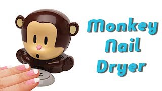 Monkey Nail Dryer - Maymun Oje Kurutucu denemesi