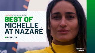 O melhor de Michelle des Bouillons na Nazaré!