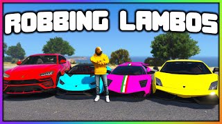 GTA 5 Roleplay - LAMBORGHINI SHIPMENT ROBBERY | RedlineRP