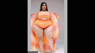 Plus Size Model | Coverup Swimwear Bikini | Outfit Try On Haul #plussize #swimwear #bikini