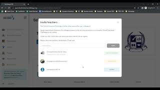 How to invite your colleagues to the platform | School Enterprise Challenge