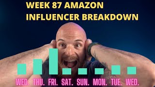 Amazon Influencer Program Week 87 Earnings Breakdown!