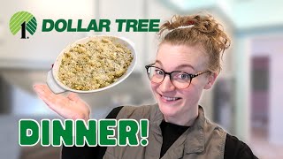 FAMILY DOLLAR TREE DINNER! EASY HOMECOOKED MEAL WITH ONLY DOLLAR TREE INGREDIENTS! FETA BAKE