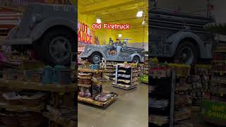 Old Firetruck @ Jungle Jim’s International Market Cincinnati Ohio