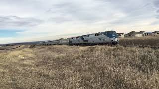 12/29/17 6 hour late!! California Zephyr leaves Denver ( Union Pacific Moffat Tunnel Sub.)