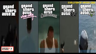 Evolution of WATER LOGIC in Grand Theft Auto Games (2001-2023)