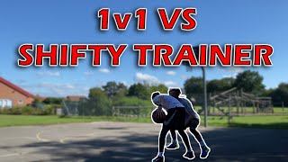 1v1 vs Shifty Basketball Trainer! *CLOSE GAME* (Dunker vs Coach 1v1 Basketball)