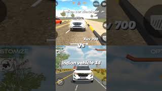 Indian car simulator 3d vs indian vehicle 3d #ashortaday #shorts #indianvehicle3d #viralvideo