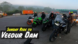 Sunday ride to Veedur Dam - Meet cute little😍 #ttf fans😅 -  Himalayan450 group ride #tamil