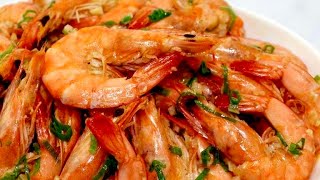 HOW TO COOK GARLIC BUTTER SHRIMP? || SECRET REVEALED