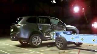 Crash Test 2013 - Mitsubishi Outlander (Side Impact) JNCAP